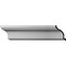 Ekena Millwork SAMPLE - 9"H x 11 3/4"P x 14 1/4"F x 12"L Claremont Smooth Crown Moulding SAMPLE-MLD09X12X14CL - alternate 1